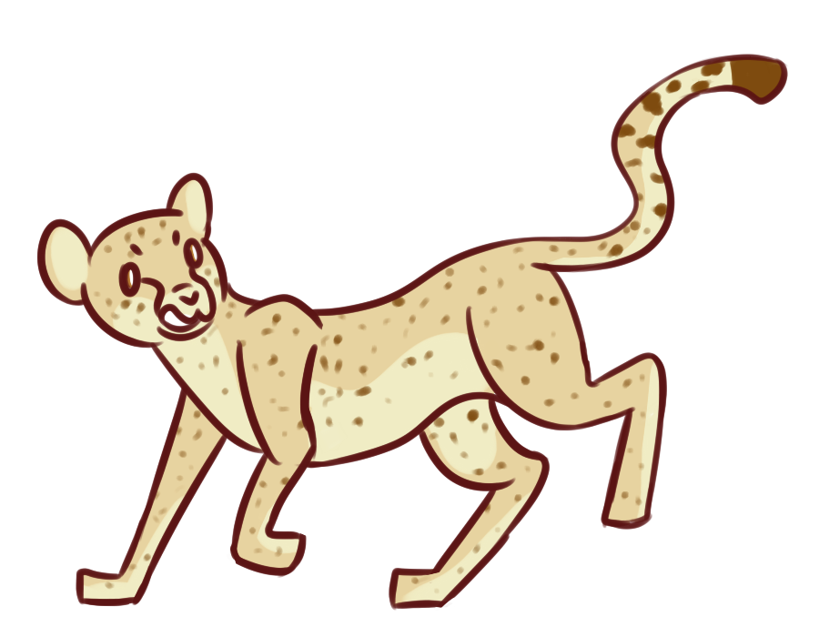 Cheetah chibi 2