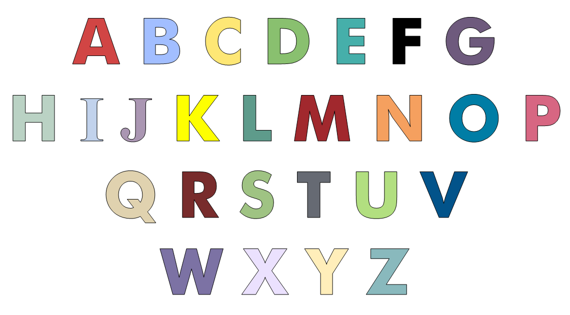 Alphabet Lore Colors by AngryBirdsRules2006 on DeviantArt
