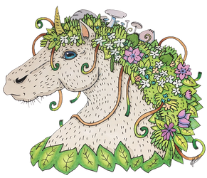 Overgrowth unicorn