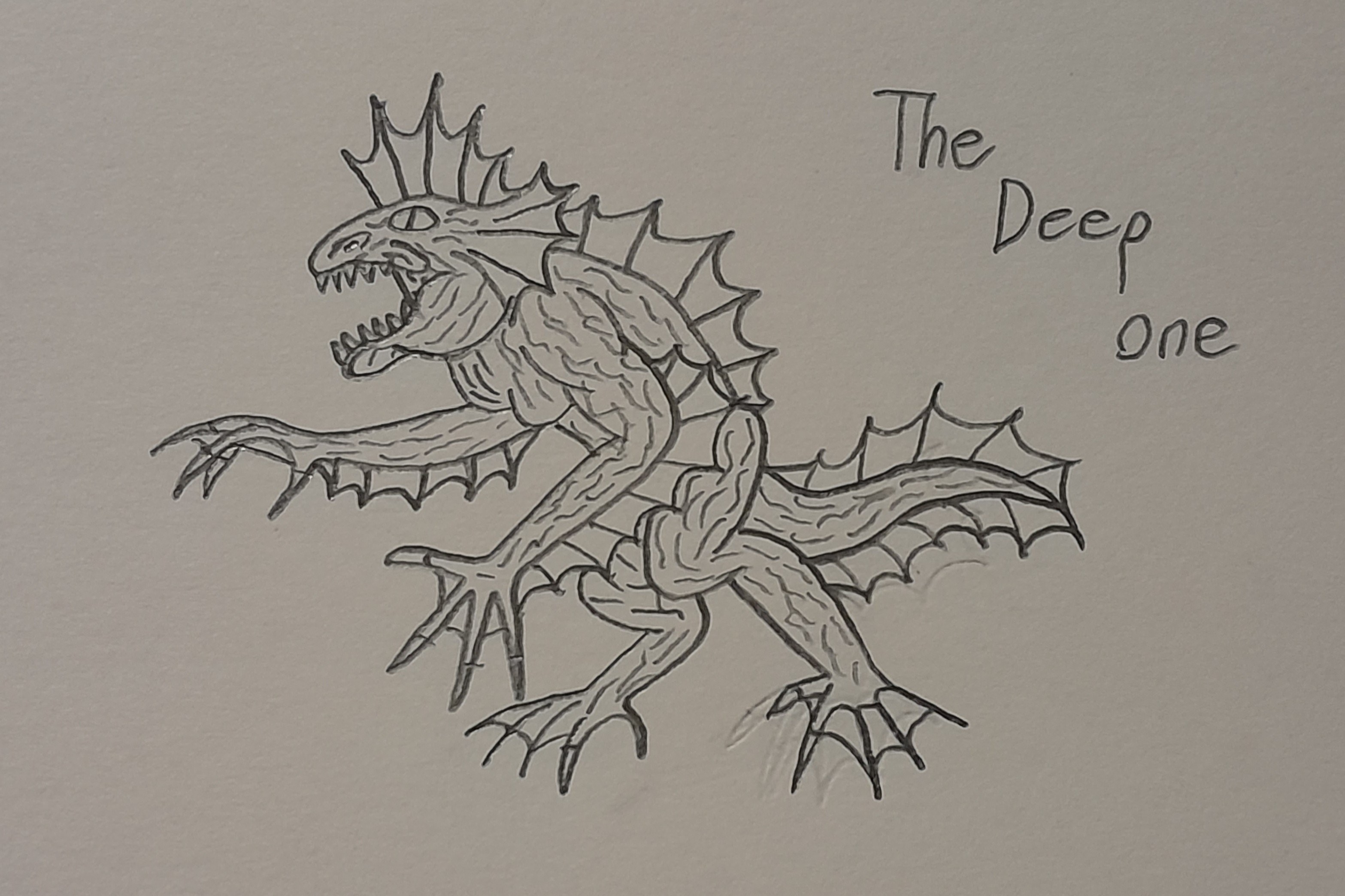 The Deep One from Cthulhu Mythos by OMSlayer682 on DeviantArt