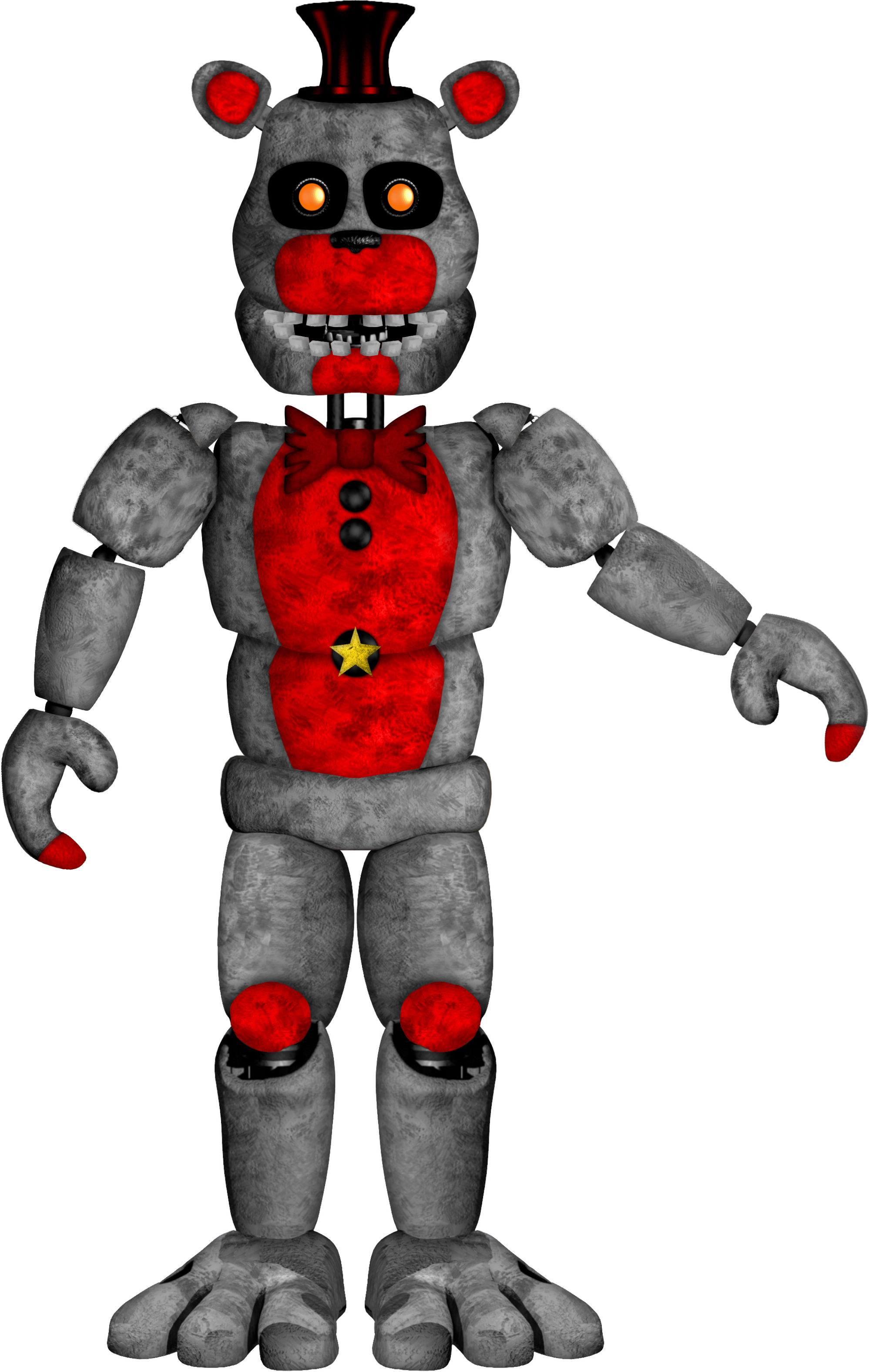 FNAF 6 Molten Freddy full body by Enderziom2004 on DeviantArt