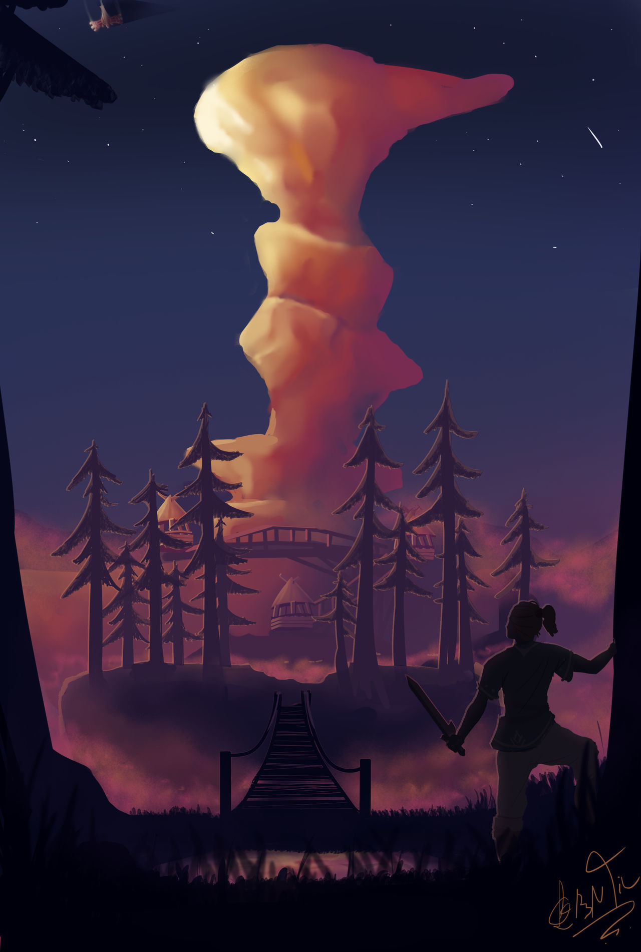 Rito Village by leometroid on DeviantArt