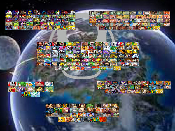 Mario and Friends Roster Select Screen by prastarkeepers on DeviantArt