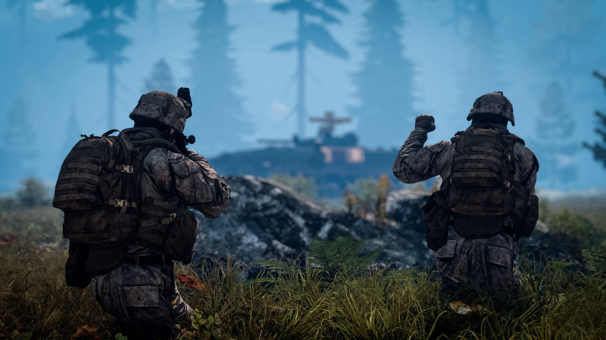 USMC Ambush (V.2) by BubbleSoldier22 on DeviantArt