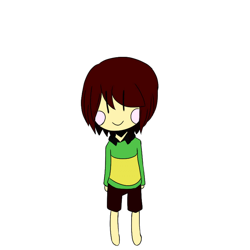 Chara Moving Fast Chara Jump(GIF) by OntaGilaXX on DeviantArt