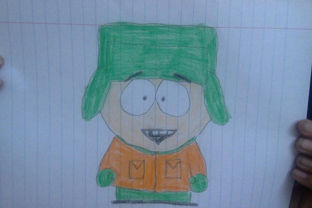 My Drawing Of Kyle Broflovski From South Park. by ZindrenTheCoolGuy137 ...