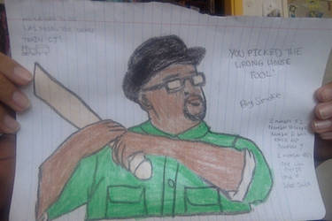 My Drawing of Big Smoke (GTA San Andreas)