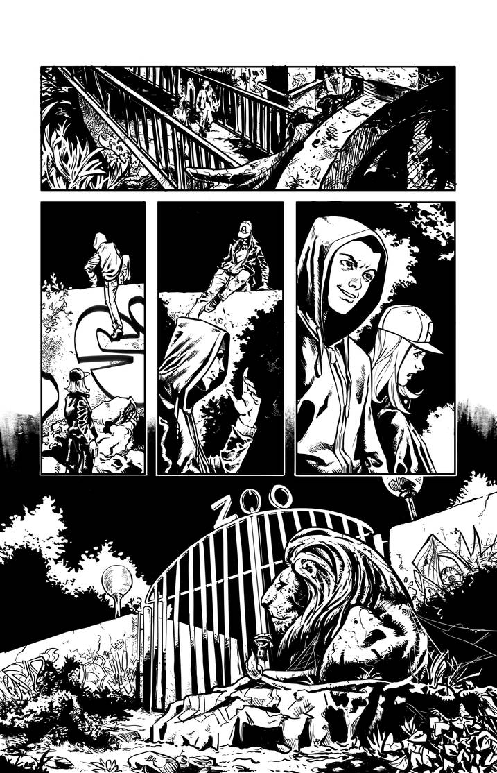 Horror Page No_1 by StefanoSpaziani Horror Page No_1 by StefanoSpaziani