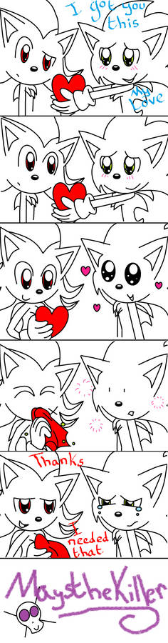 Sonic's gift to Shadow