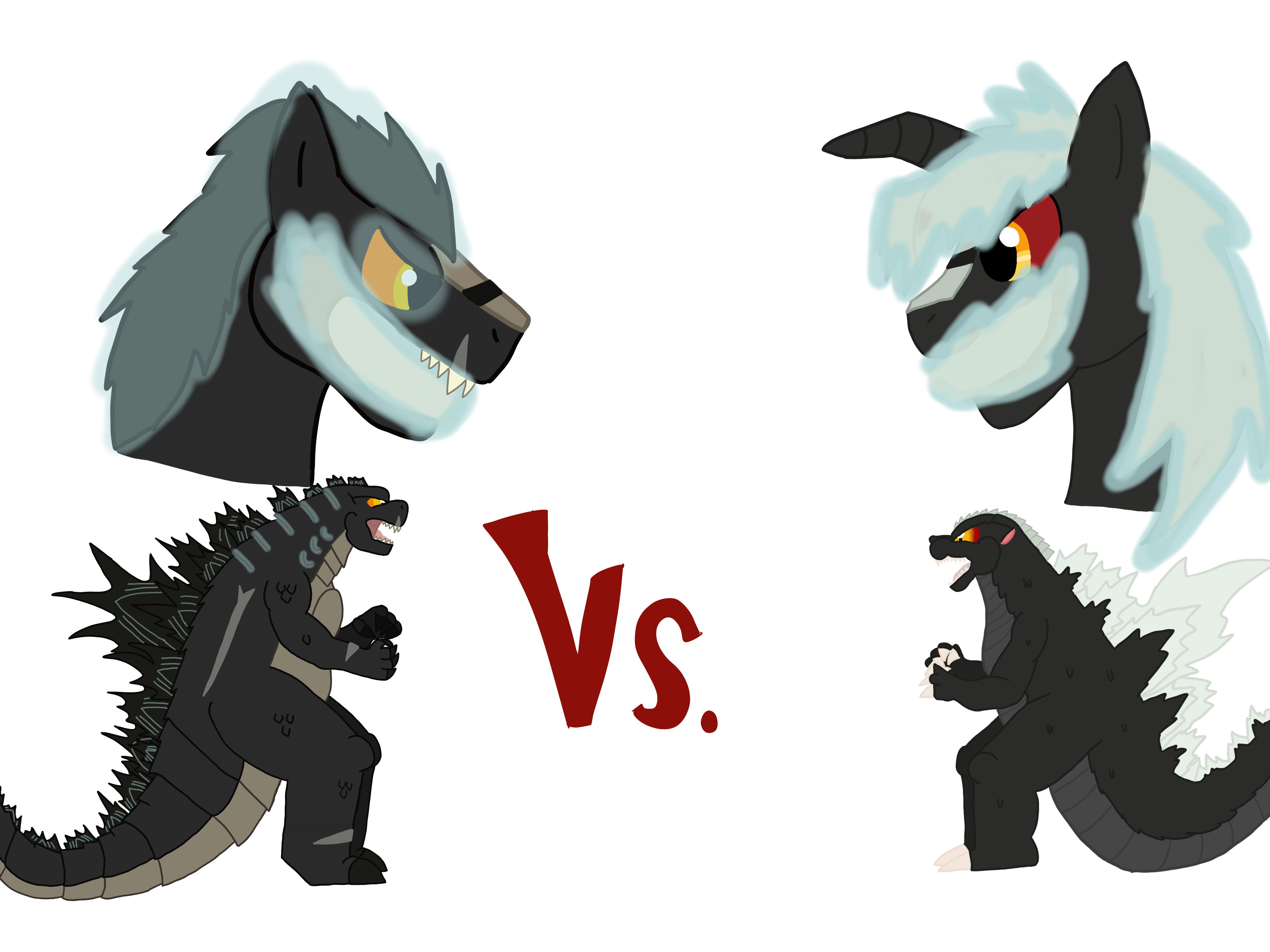 wallpapers Mlp Godzilla Deviantart mlp mv godzilla vs the bridge