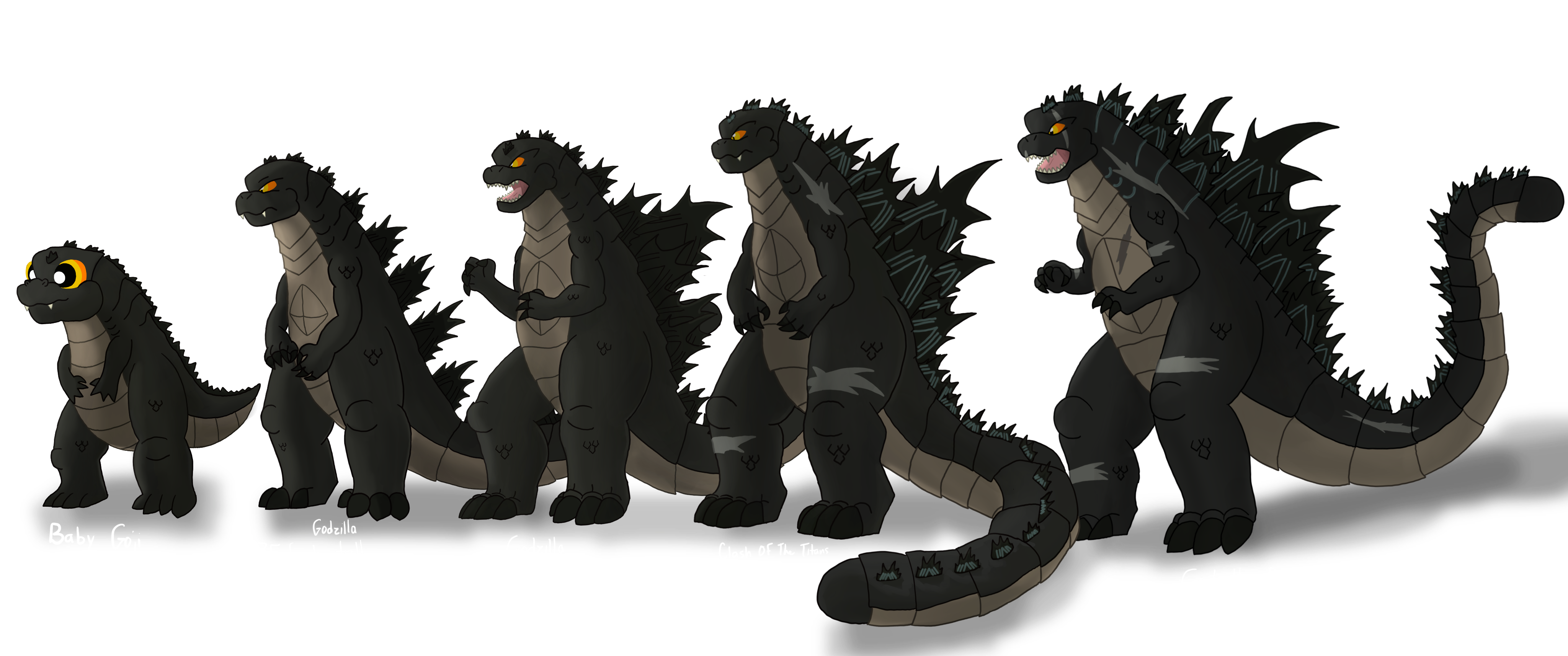 images Mlp Godzilla Deviantart evolution of mlp mv godzilla by