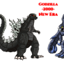 Godzilla 2000 New Era: Godzilla Junior and Orga