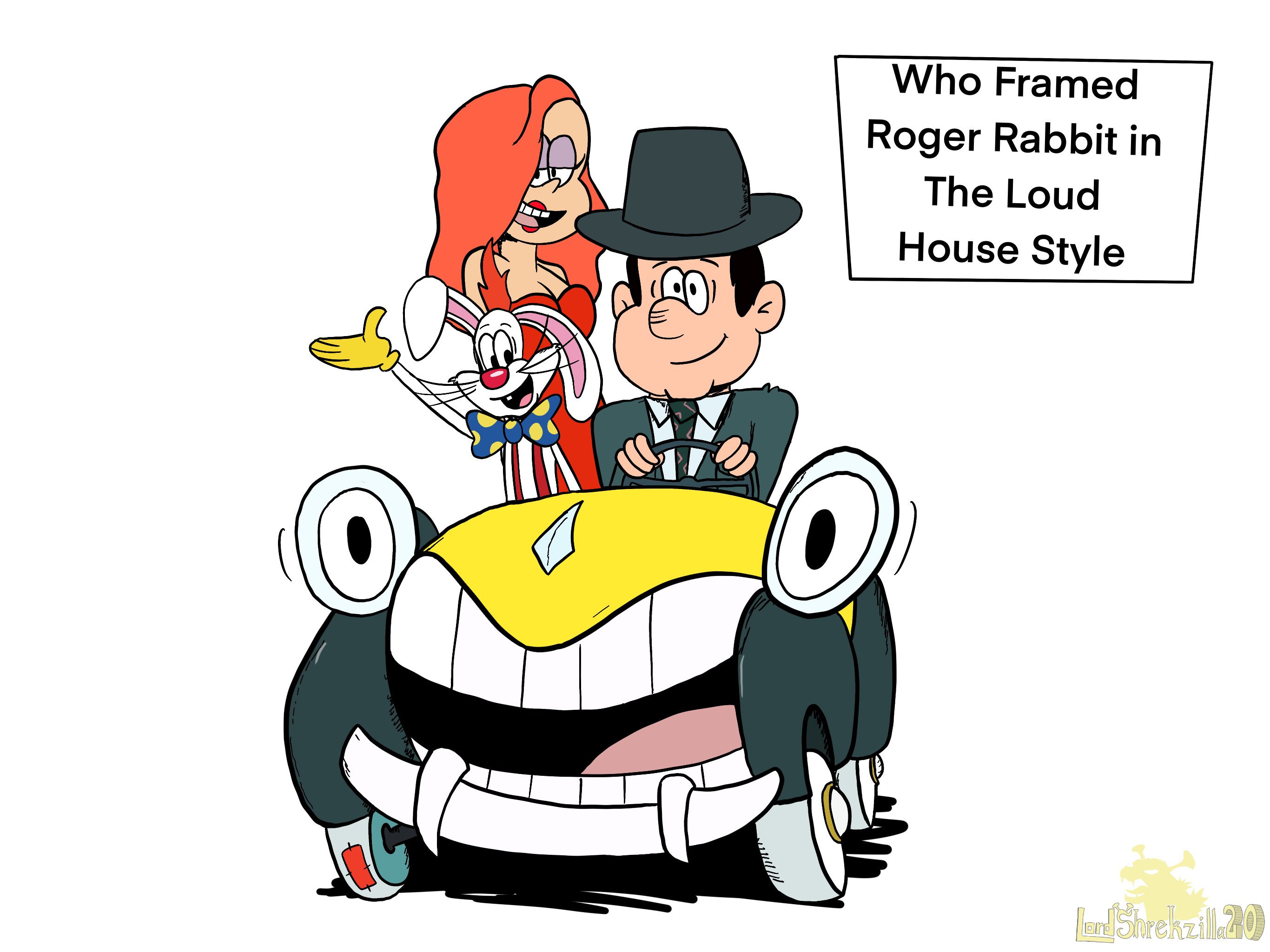 Who Framed Roger Rabbit in LH style by LordShrekzilla20 on DeviantArt