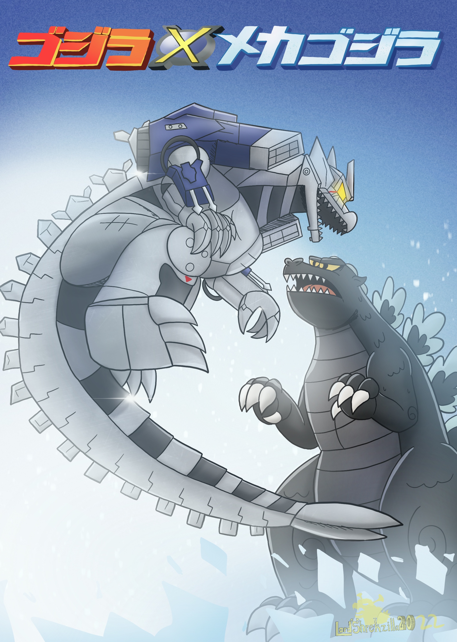 Godzilla earth VS Mechagodzilla earth by ChrisM199 on DeviantArt