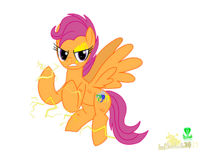 MLP x Fairy Tail: Scootaloo: SpectrumStreet