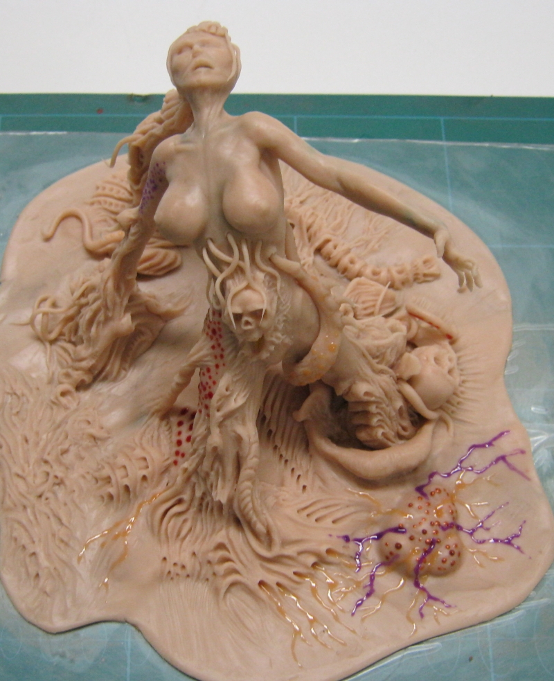 Girl assimilation 1 sculpt