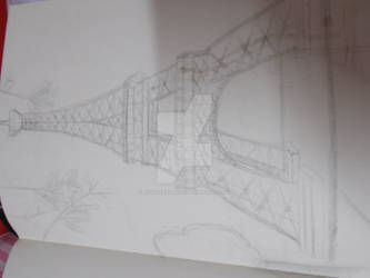 eifel tower sketch