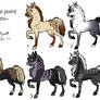 Horse point adoptables -closed-