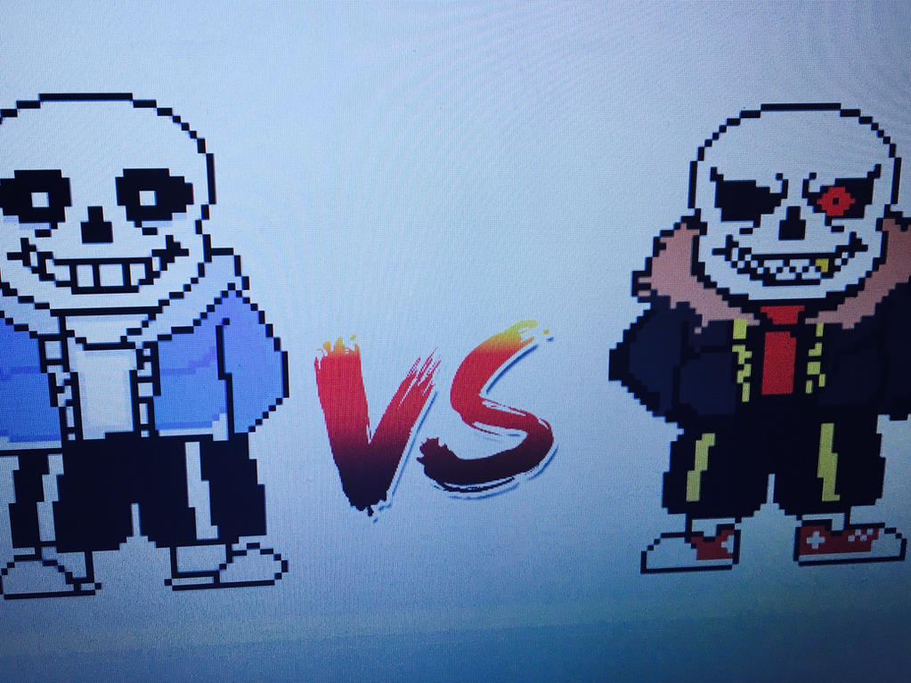 Sans Vs Ridley Sans vs Sans by Xanman2023 on DeviantArt