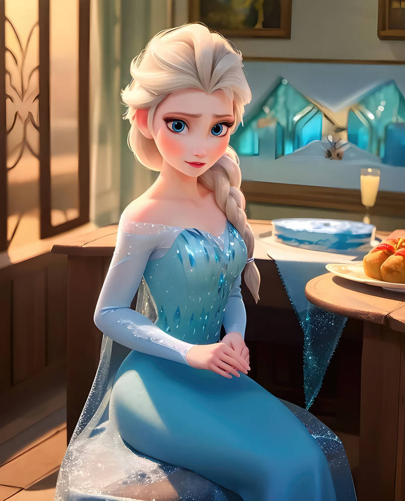 Elsa Seven Elsa in the morning by pedromaximun on DeviantArt