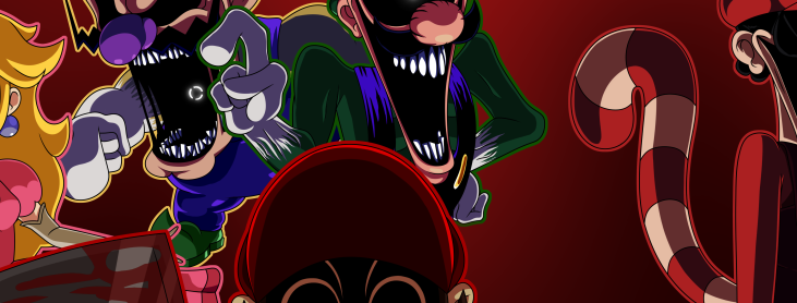 Mario Madness V2 Poster Teaser by BIfA By BasedtrovertArtist On mario-madness-v2-poster-teaser-by-bifa-by-basedtrovertartist-on