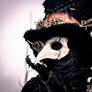 steampunk crow mask