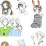 Latin hetalia sketches