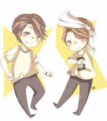 Kyumin: Swing chibi version