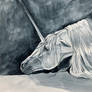Wounded unicorn