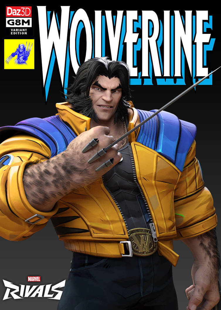 Wolverine Rivals Jump Marvel Rivals S1 Wolverine for G8M is Here! #DAZ3D by DAZcharm on ...