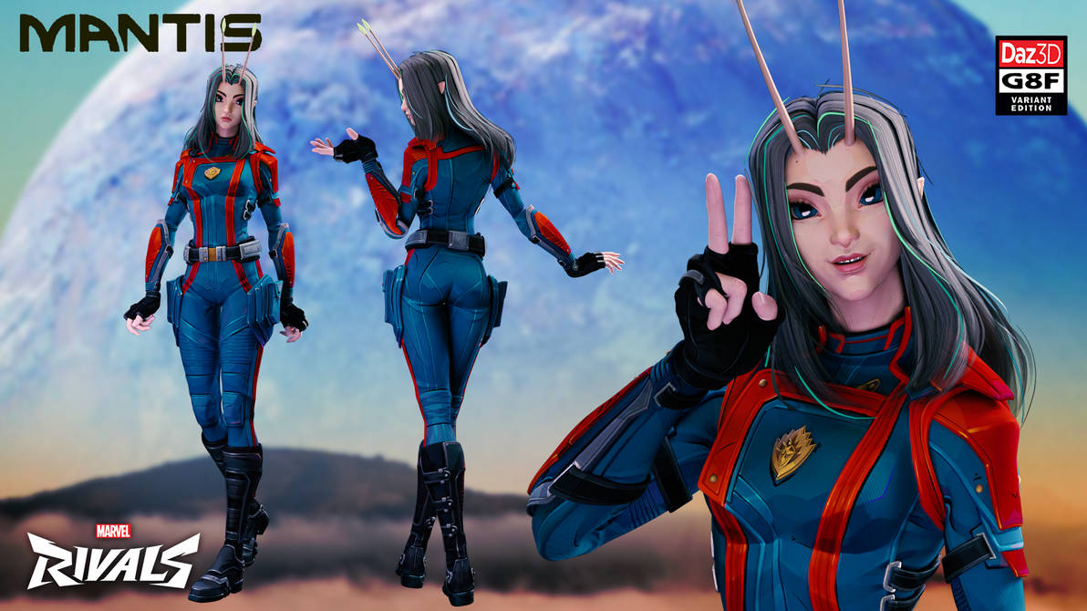 Mantis from Marvel Rivals - Full G8F Release! by DAZcharm on DeviantArt