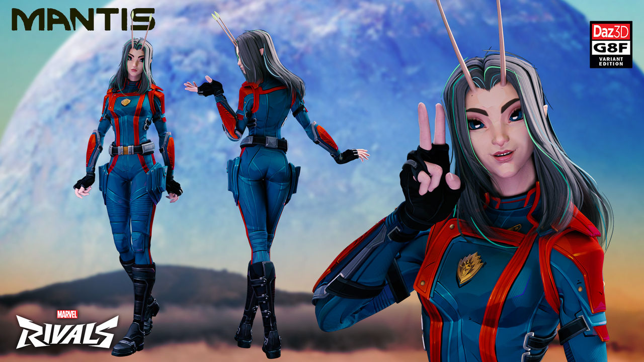 Mantis Sticker Marvel Rivals Mantis from Marvel Rivals - Full G8F Release! by DAZcharm on DeviantArt