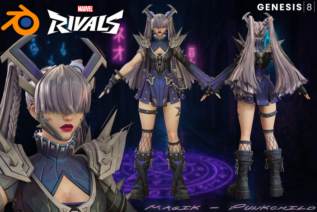 MR - Magik (PunkChild) G8F CE Blend File by DAZcharm on DeviantArt