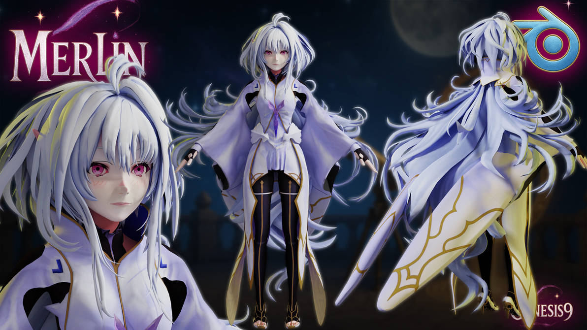 Merlin Compatibility Merlin (Prototype) S2 - G9 CE Blend File by DAZcharm on DeviantArt