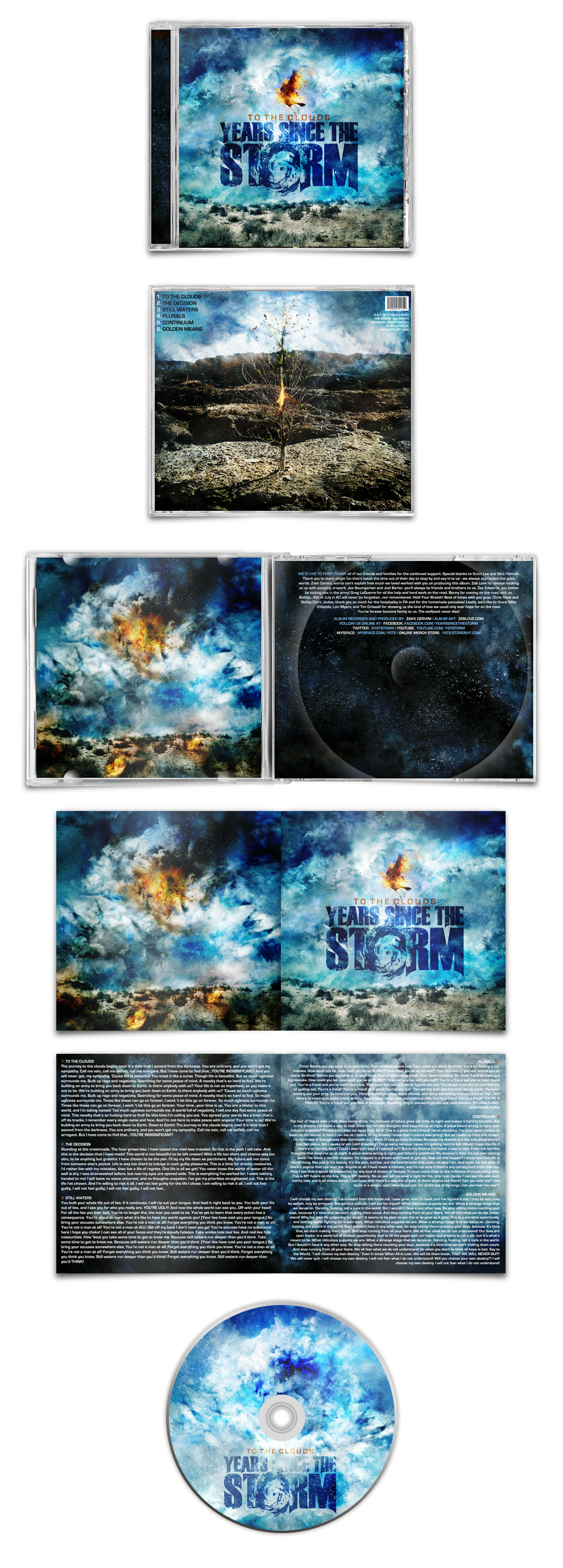 Years Since The Storm CD ART