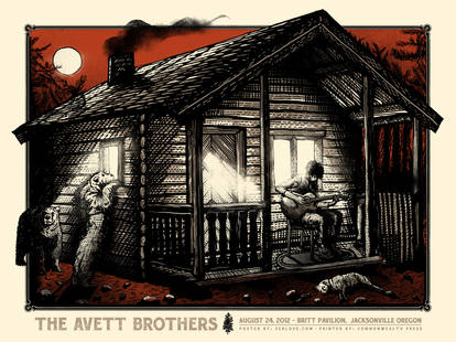 The Avett Brothers - Gigposter OR