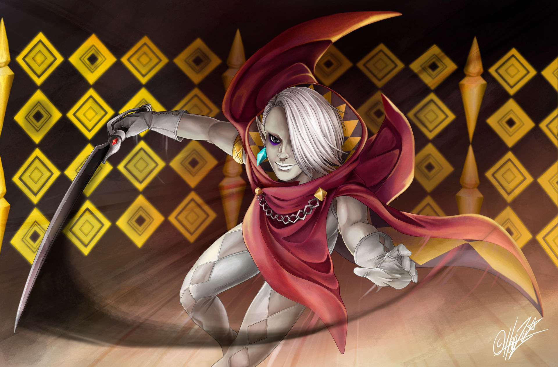 I must warn you, I won't go easy on you this time.