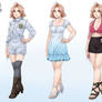 One Piece - Teri Reference Sheet - outfits