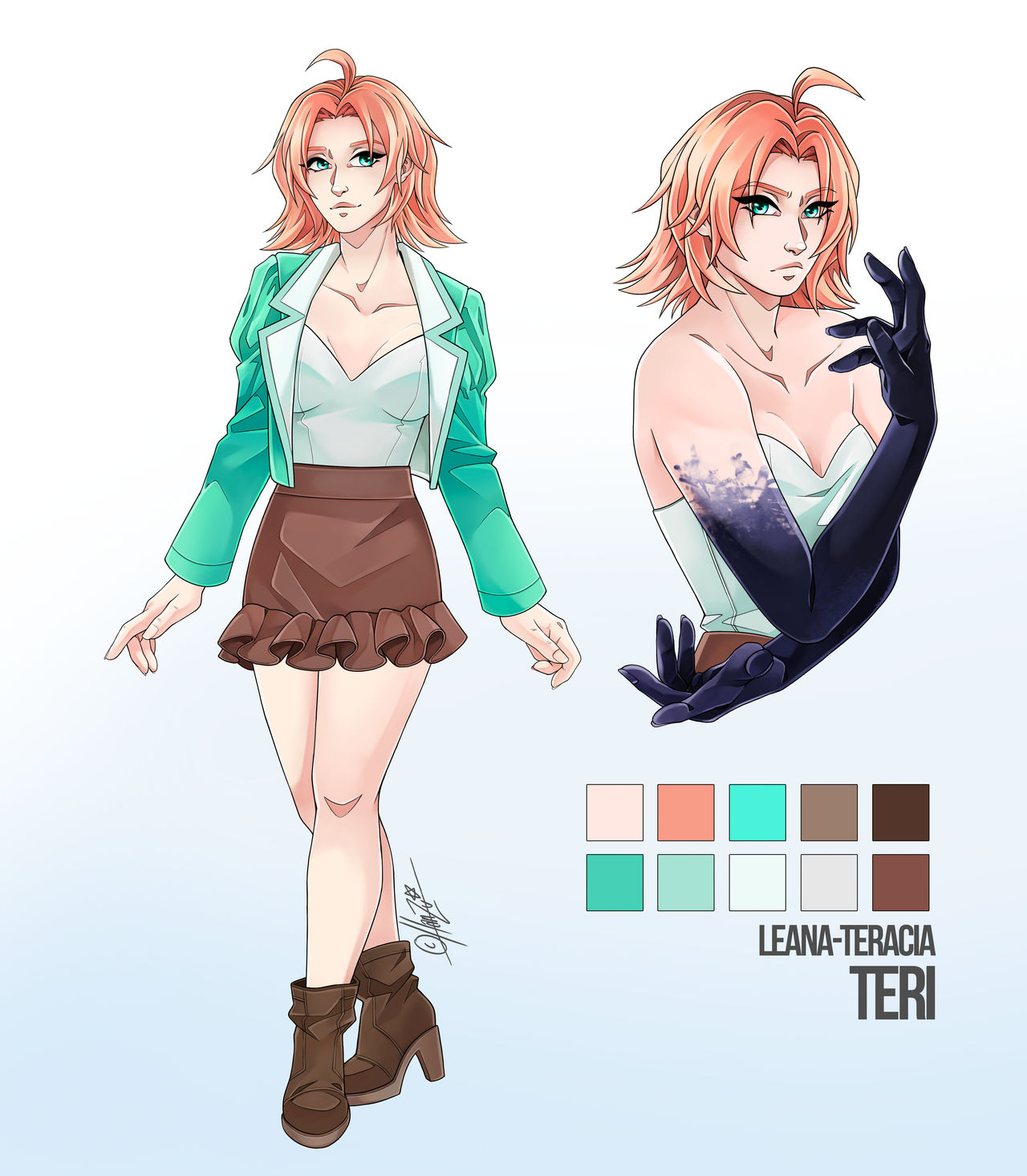 One Piece - Teri Reference Sheet