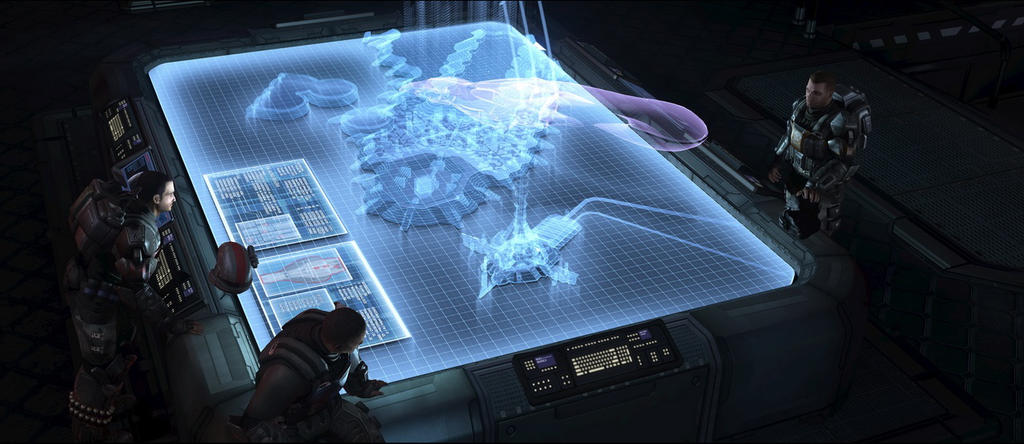 Homogram Desk Hologram desk by Rixit on DeviantArt