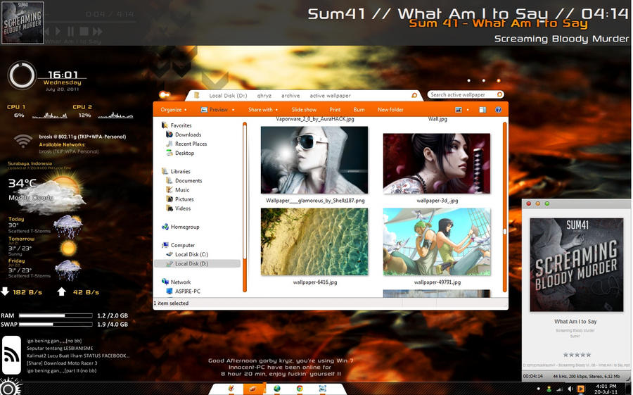 Dataphile Desktop daffodil desktop3 by qhryzRockin on DeviantArt