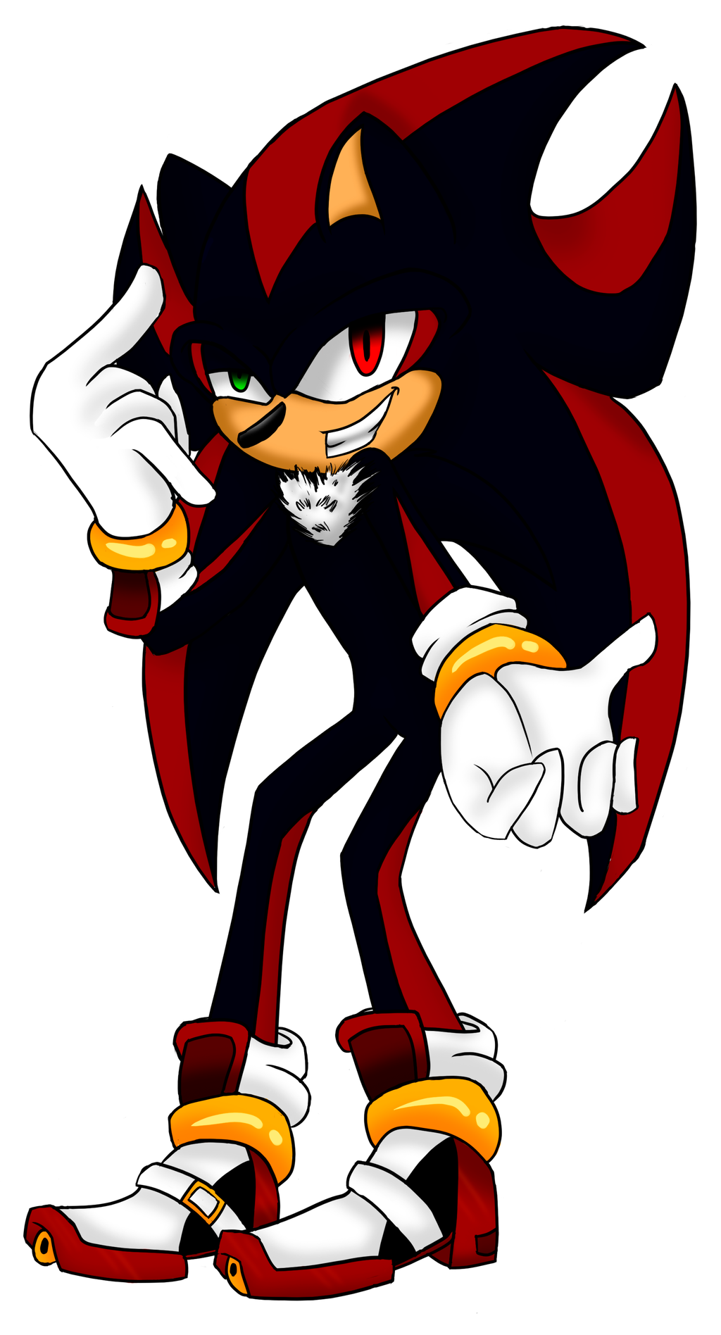 Sonic and Shadow Fusion by Sefy-The-Hedgehog on DeviantArt