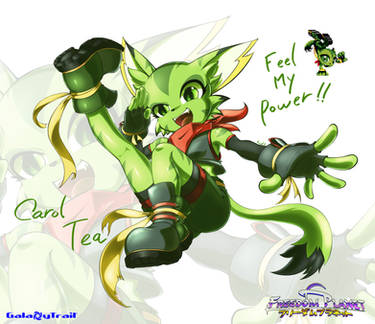 Freedom planet-Carol Tea fanart