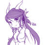 Lilac doodle