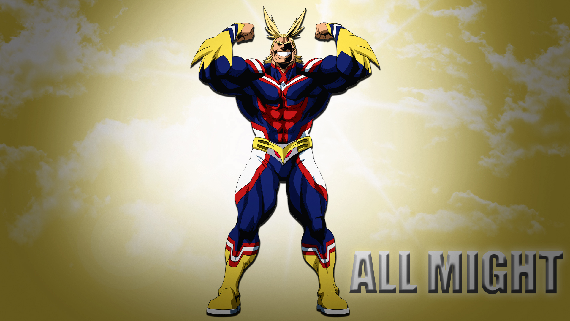 All Might Wallpaper 1080p by AshesRising13 on DeviantArt