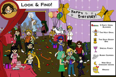 Look and Find - Happy Birthday