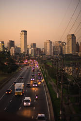 Sunset at Sao Paulo III