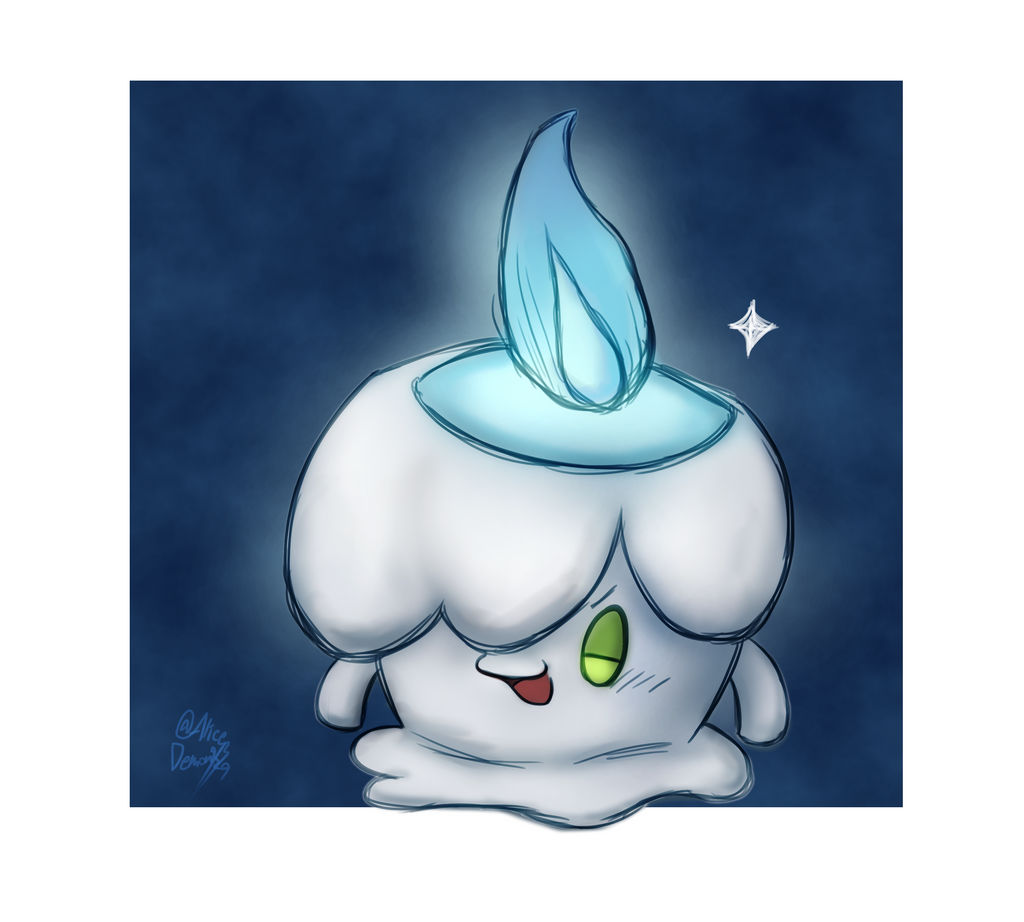 Fat Litwick pokemon litwick by AliceDickens on DeviantArt