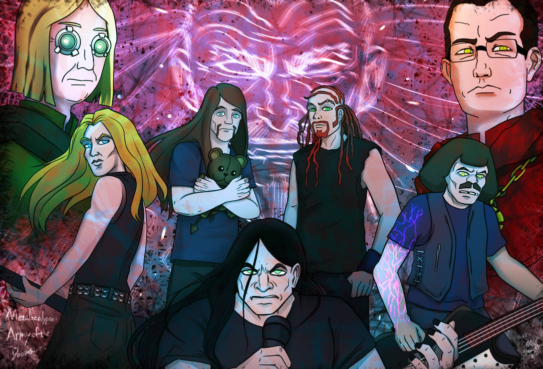 Metalocalypse - Dethklok : the Gears by AliceDickens on DeviantArt