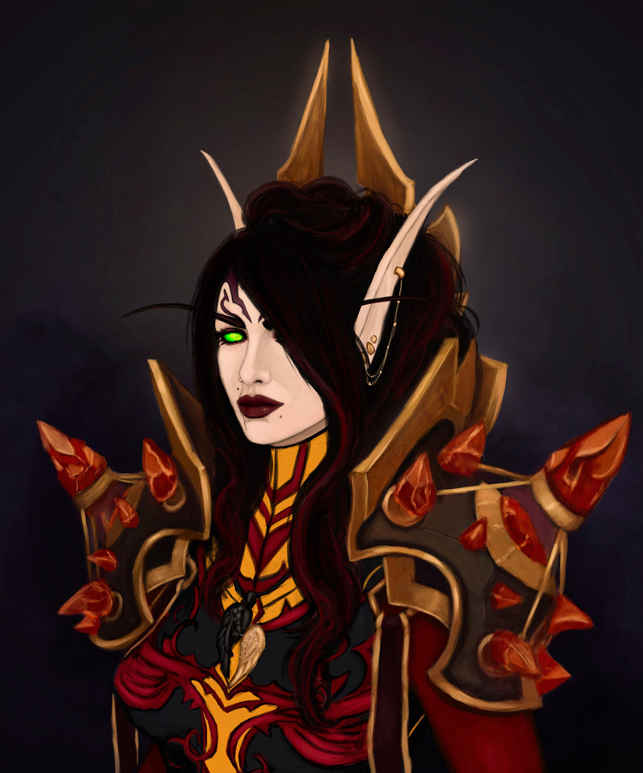 Kyndra Rune Kyndreya Sunshard by ElireRahael on DeviantArt